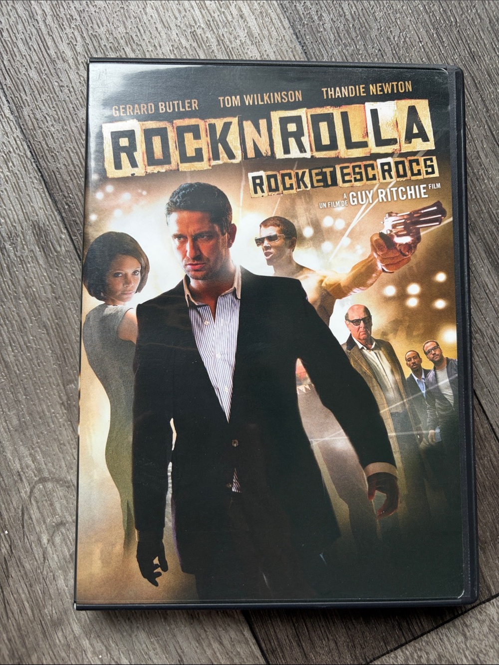 Warner Bros. RocknRolla DVD - Black, Gold, White